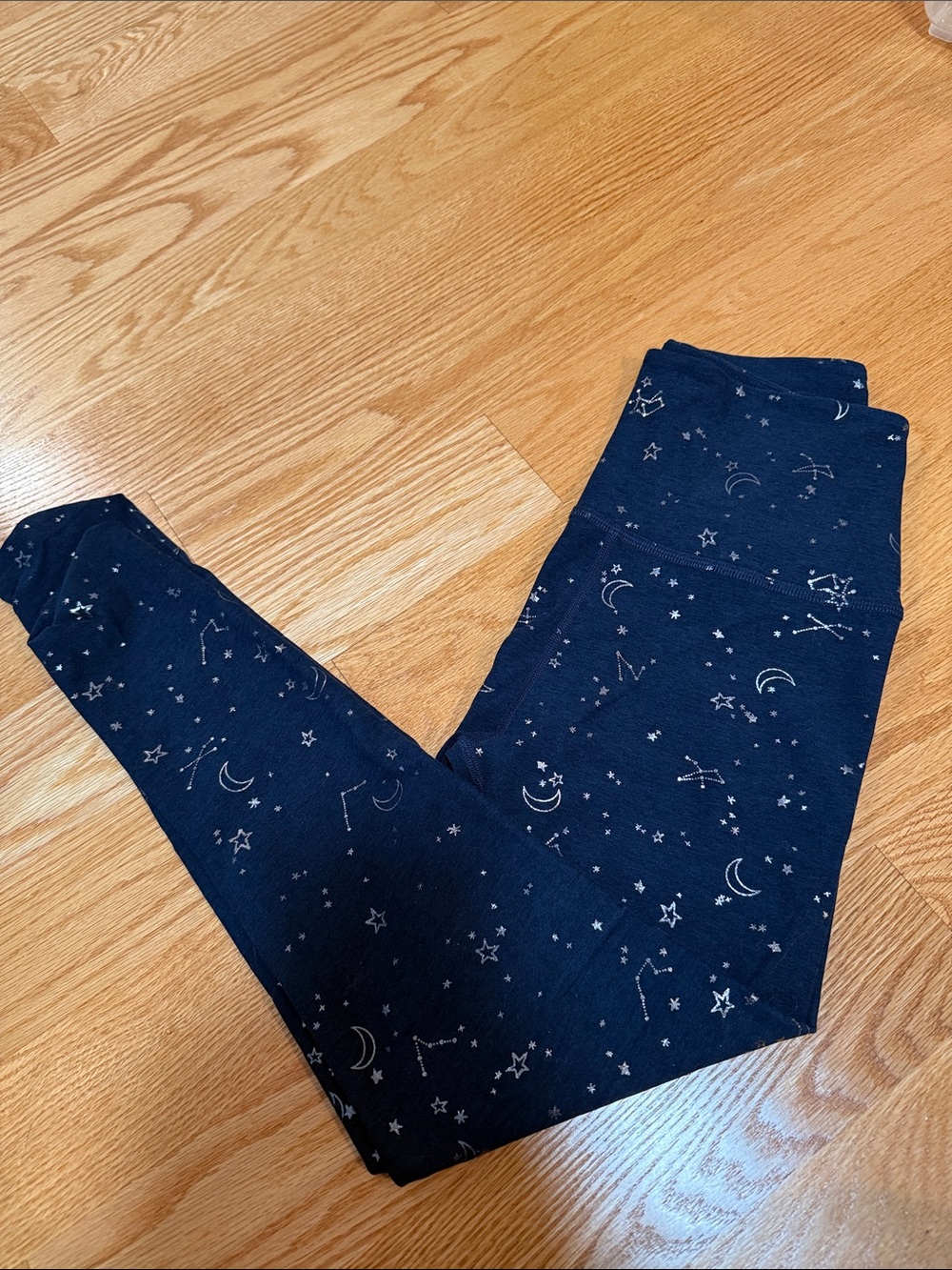 🆕Navy Star & Moon Print Leggings